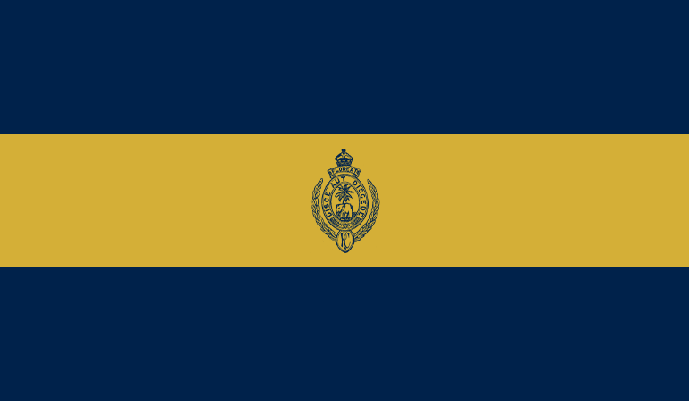 Flag with Old Crest - The Royal College
