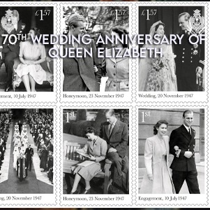 70th Wedding anniversary of queen elizabeth philatelic - The Royal College