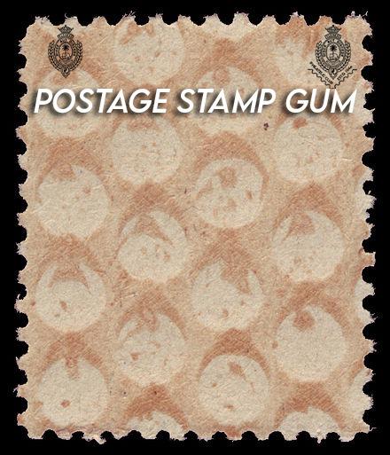Postage stamp gum philatelic - The Royal College
