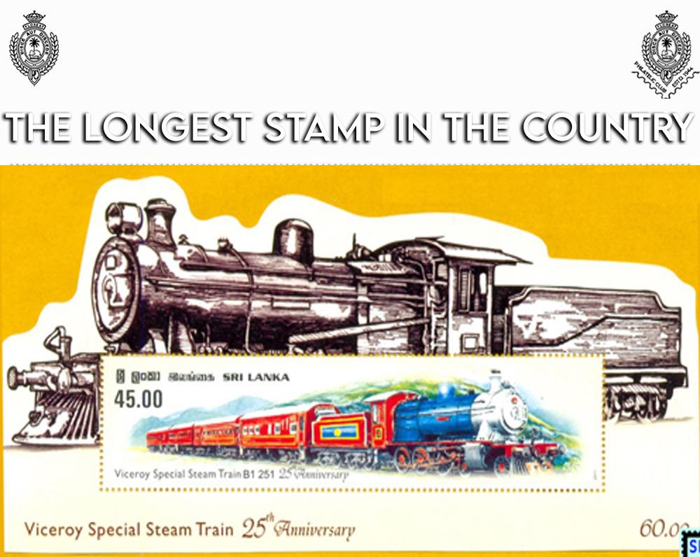 The longest stamp in the country philatelic - The Royal College