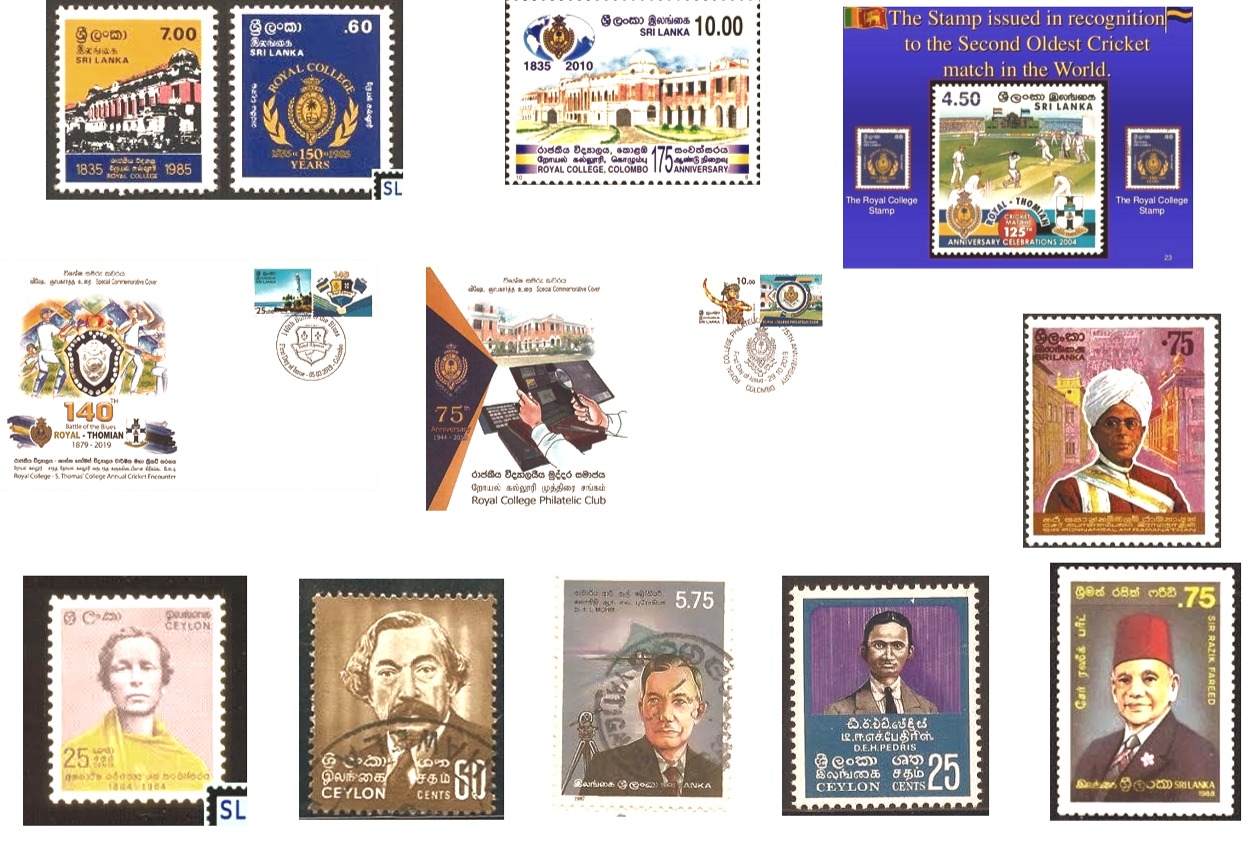 school where our fathers learnt the way before us Philatelic - The Royal College